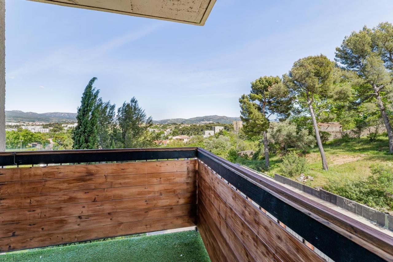 Park & Suites -Wifi-Netflix-Vue Marseilles Buitenkant foto