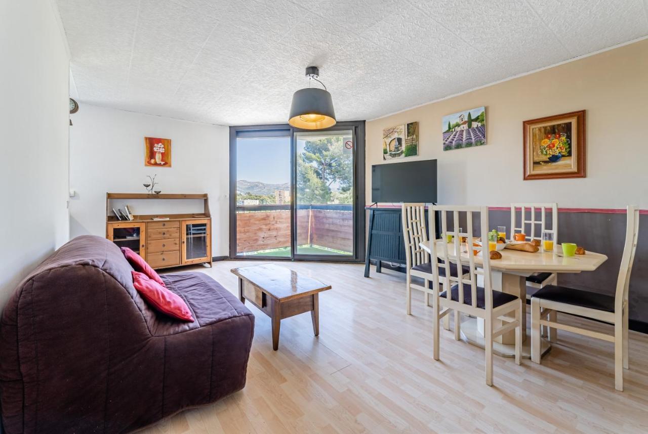 Park & Suites -Wifi-Netflix-Vue Marseilles Buitenkant foto