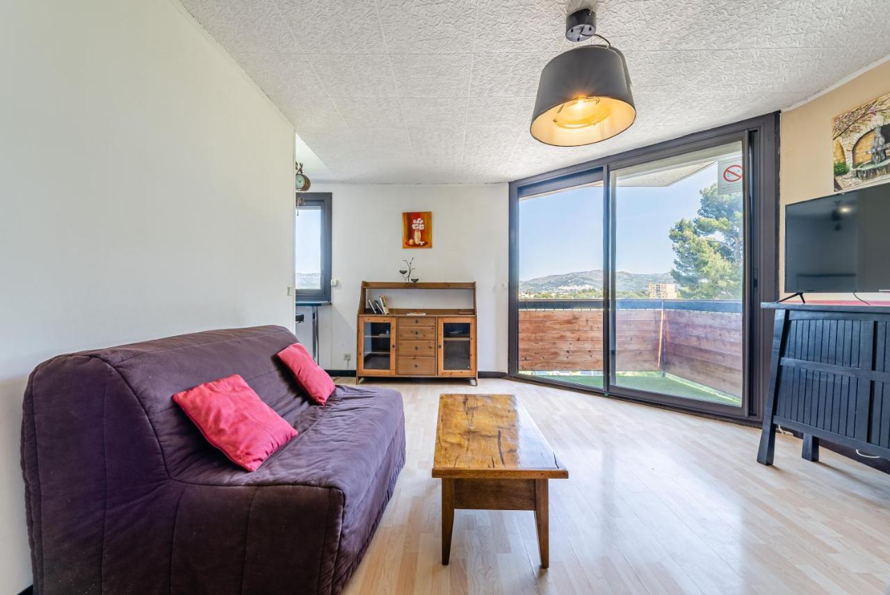 Park & Suites -Wifi-Netflix-Vue Marseilles Buitenkant foto