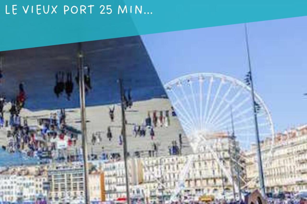 Park & Suites -Wifi-Netflix-Vue Marseilles Buitenkant foto